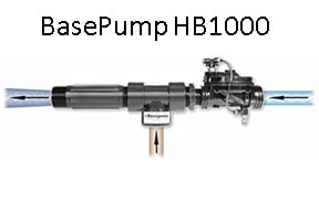 Pictured is BasePump HB1000 Water Powerwed Sump Pump